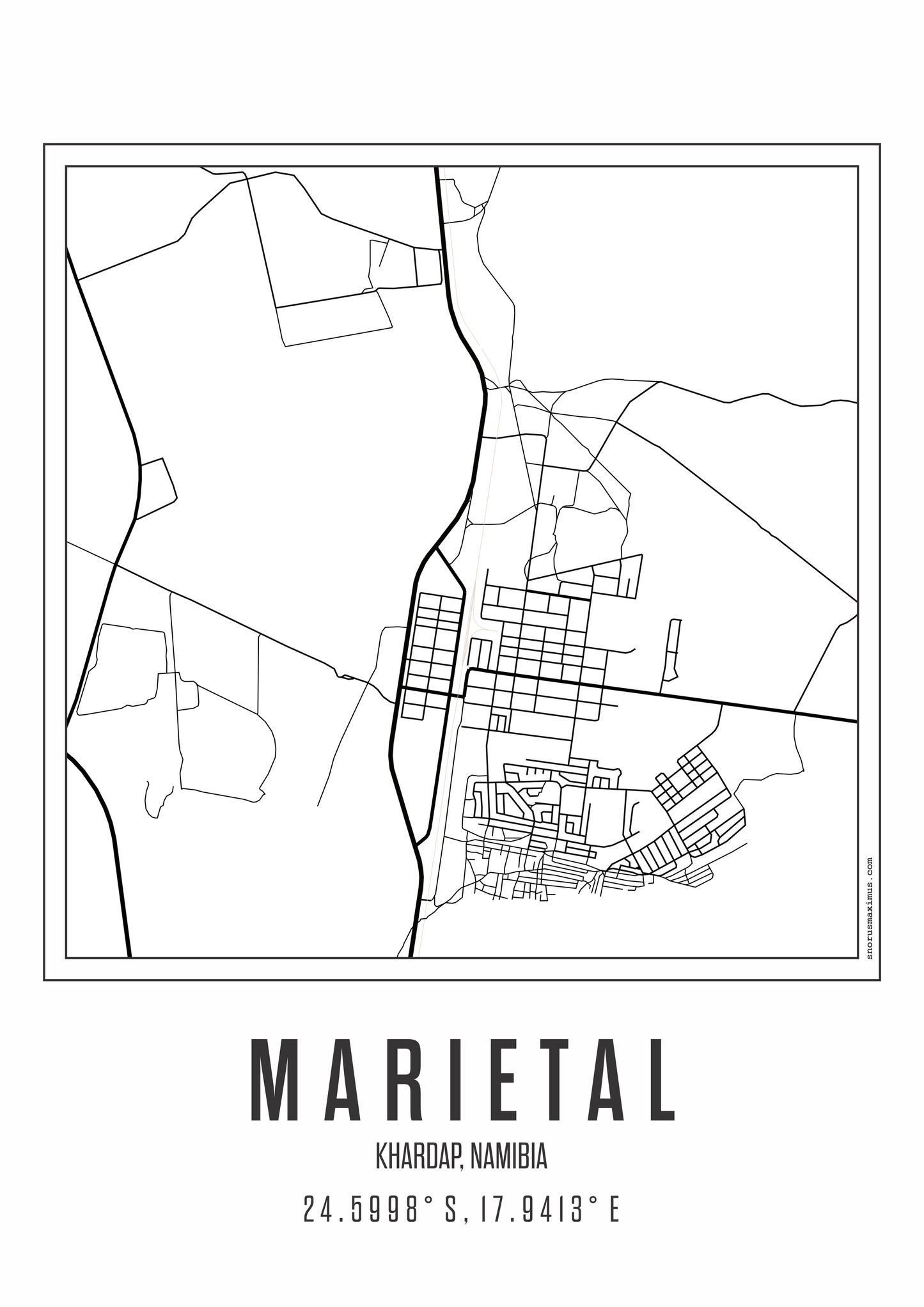 Minimal Map Mariental