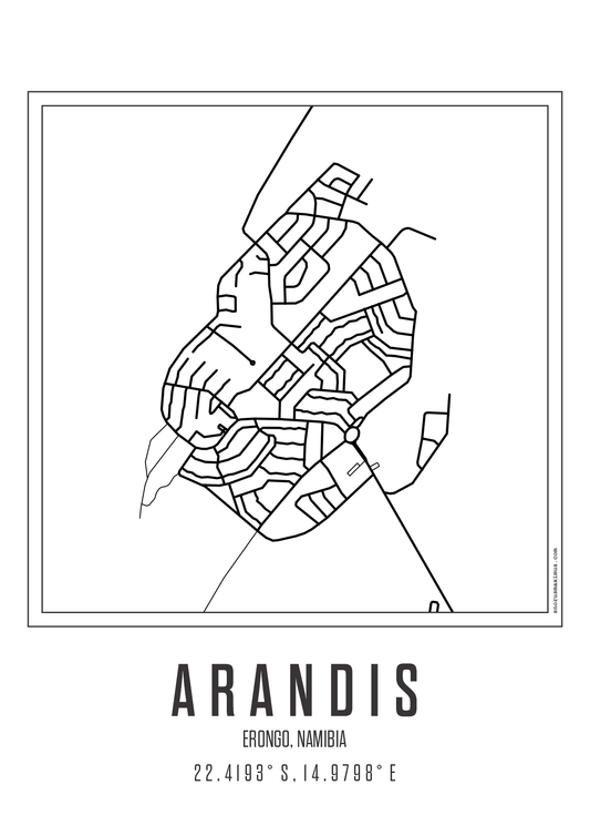 Minimal Map Arandis