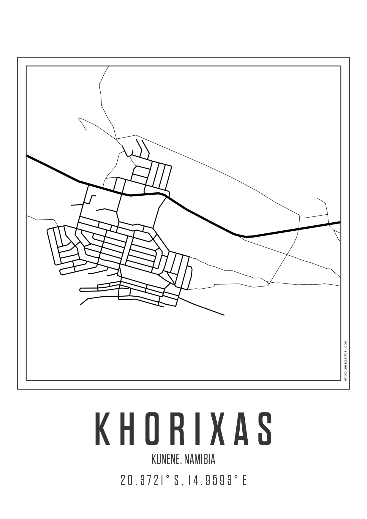 Minimal Map Khorixas