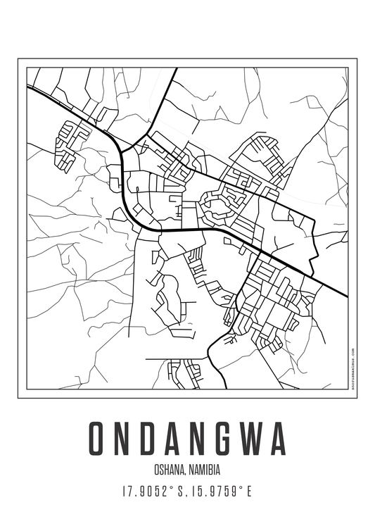 Minimal Map Ondangwa