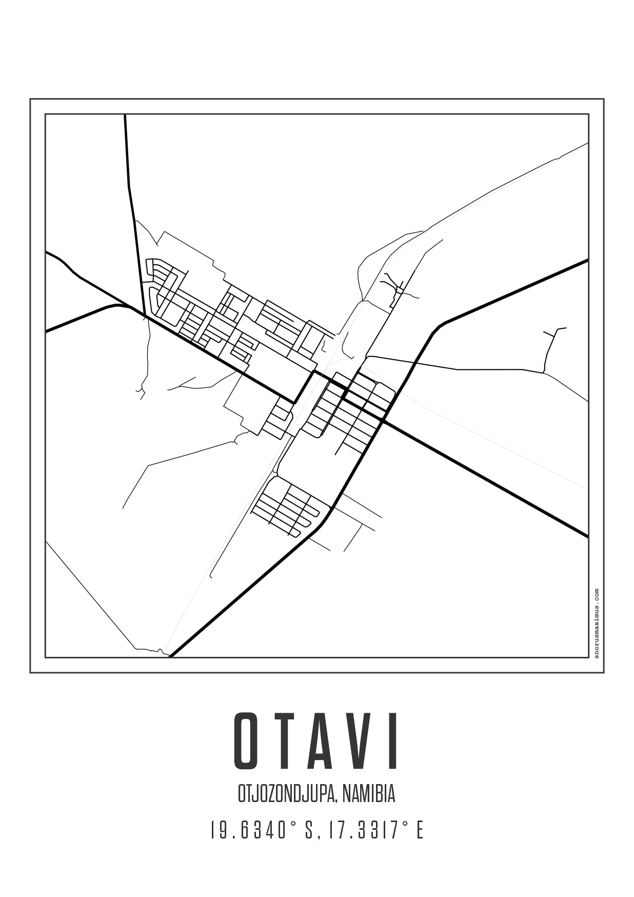 Minimal Map Otavi