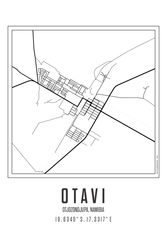 Minimal Map Otavi