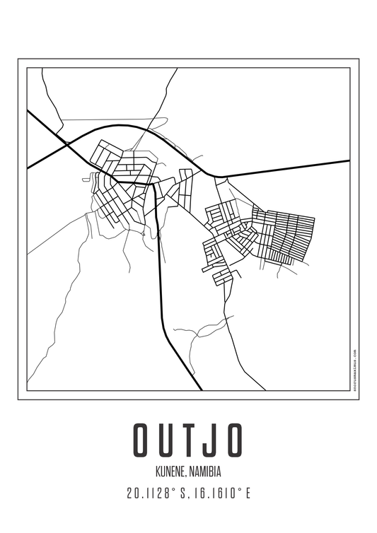 Minimal Map Outjo