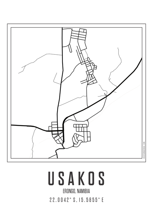 Minimal Map Usakos