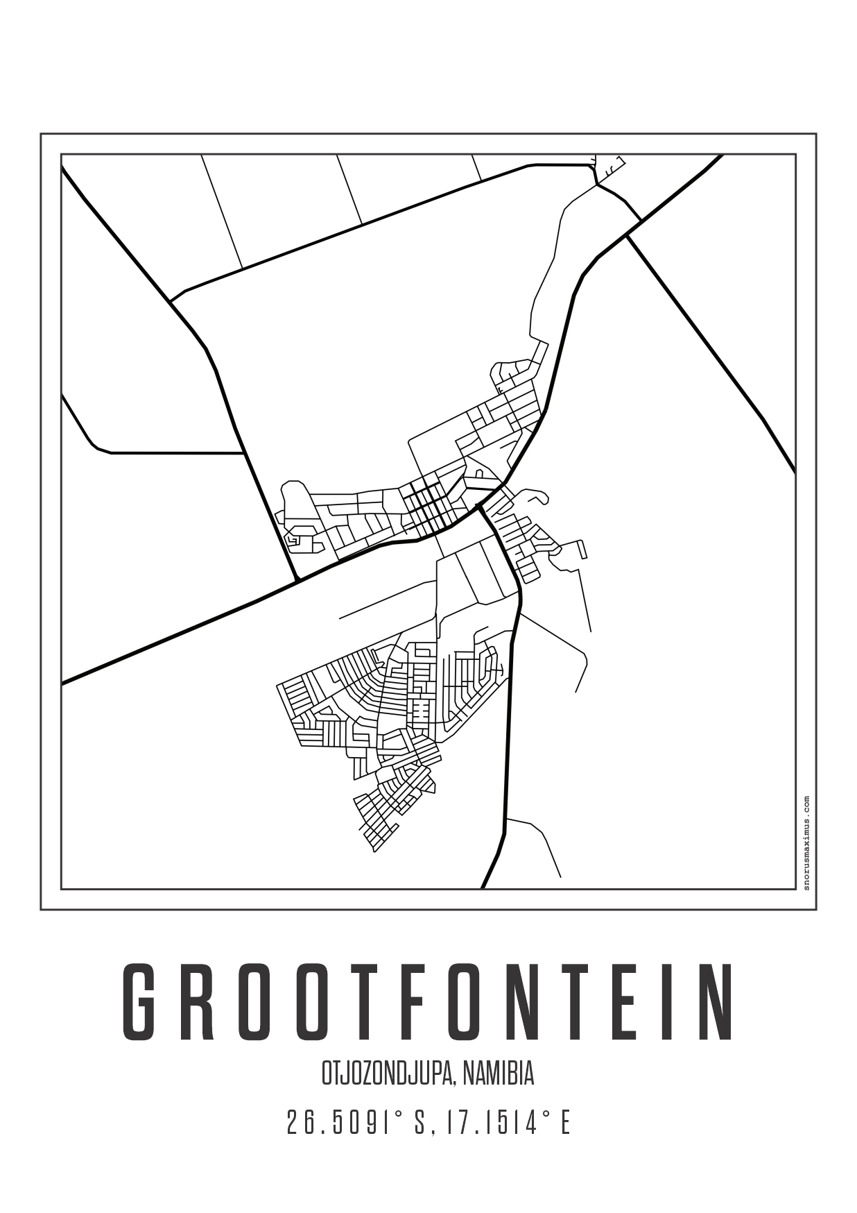 Minimal Map Grootfontein