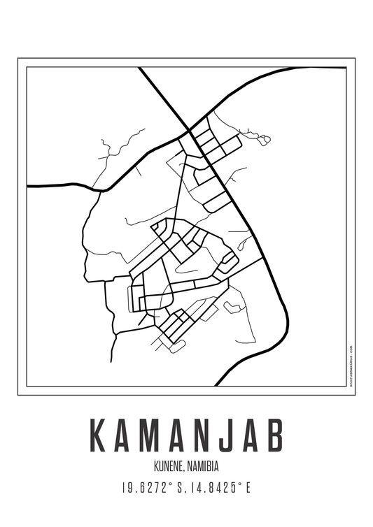 Minimal Map Kamanjab