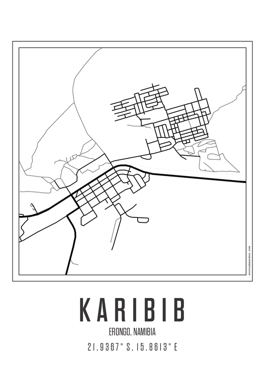 Minimal Map Karibib